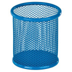 Стакан для ручек Металл Сетка Д80мм Kite Синий K17-2110-07