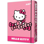 Папка для тетрадей B5 KITE мод 210 плотный картон на резинке Hello Kitty HK17-210