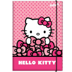 Папка-короб А4 на резинках Kite картон для труда Hello Kitty HK17-213