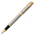 Ручка роллерная Parker 22222 IM 17 Brushed Metal GT