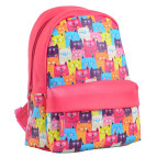 Рюкзак (ранец) школьный 1Вересня Yes 554946 Funny cats ST-28 34*24*13,5см