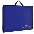 Портфель А2 Santi пластик на молнии 491536 cиняя