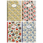 Блокнот 19*28,5см 64 листов Мандарин клетка (дизайн ассорти) БК158*