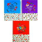 Блокнот спираль А5 80 листов Мандарин (дизайн ассорти) БК53*