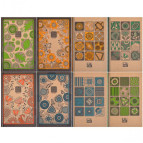 Блокнот 12,5*20 120 листов Мандарин Крафт клетка (дизайн ассорти) БК142*