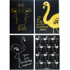 Блокнот для набросков скетчбук В5 19*25,3см Camis 26л. черные листы BQ-1331