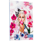 Блокнот А5 40л. 4profiplan Lady book Stylish, мягкий переплет 50742