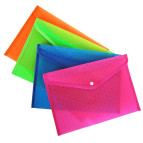 Папка-конверт А4 с кнопкой SAT А4-838