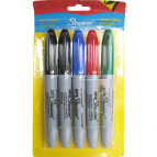 Маркеры перманентные набор HongBao 5шт 99000