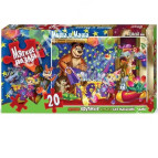 Пазлы DankoToys 20 эл. DT S20-** 230*165 Мягкие, ассорти MIX