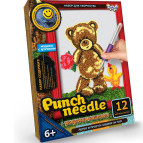Набор для творчества DankoToys DT PN-01-01 ковровая вышивка Punch needle
