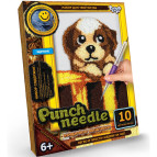 Набор для творчества DankoToys DT PN-01-04 ковровая вышивка Punch needle