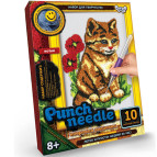Набор для творчества DankoToys DT PN-01-07 ковровая вышивка Punch needle