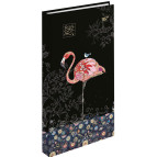 Блокнот 100*200мм 64л. YES интег. 151425 BugArt. Black flamingo