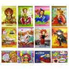 Блокнот для эскизов скетчбук 197*145мм 36 листов Мандарин чистые листы (дизайн ассорти) БК11*