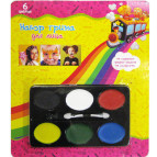 Аквагрим для лица краски SAT 6цв. 206