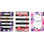 Блокнот А5 80л. Flowers цвет в ассортименте NA580033