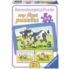 Пазлы Беби Ravensburger 3в1 Хорошие друзья 06571R