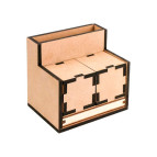 Заготовка для декорирования Rosa Talent (МДФ) Вечный календарь со стаканом 14*10*12см 2863043