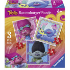 Пазлы Беби Ravensburger Дисней Тролли 3в1 06899_9