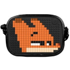 Сумка на ремне Upixel Poker Face-Черная Пиксели WY-B013U 17*12*6