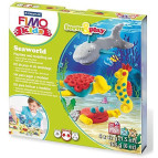 Глина полимерная FIMO kids набор 4шт. Морской мир 803414LZ
