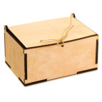 Шкатулка дерево подарочная с крышкой фанера 18*12*8 см Rosa Talent 2725023