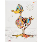 Блокнот A5 64л. YES интег. 151451 BugArt. White duck