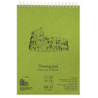 Альбом на спирали Smiltainis для акрила и масла Authentic (Drawing) А3 290г/м2 20л белая бумага 3EB-20TS/OA