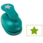 Дырокол фигурный Rosa Talent вырубка 3,8см Звезда 881503