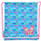 Сумка для обуви 1 Вересня Smart 555358 Butterfly blue SB-01 35*40см