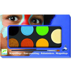 Аквагрим для лица краски Djeco 6цв. Природа DJ09230