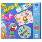 Игра настольная Djeco Маленькие друзья 3в1 DJ08131