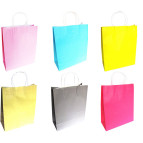 Пакет подарочный бумажный Tukzar 32*26*12см с бумажными ручками, цвет ассорти U-10793