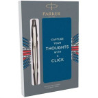 Ручка шариковая Parker 16132b18 Jotter + блокнот Набор подарочный