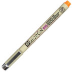 Ручка капиллярная PIGMA Micron линер Sakura Оранжевый 0,2мм XSDK005-5