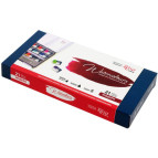 Краски акварельные Rosa Gallery набор 21цв. Модерн в кюветах, метал упак. 340221