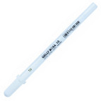 Ручка гелевая Sakura Basic Bold Белая POXPGBWH3B