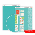 Бумага для дизайна Роса Talent А4 200г/м матовая двухсторонняя Нежность цветов-4 5318020