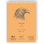 Альбом для эскизов Smiltainis А4 Authentic 60л. 90г/м Крафт EB-60TS/KRAFT