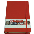 Блокнот для набросков 13*21см Talens Art Creation 140г/м 80л. красный 9314202M