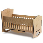 Заготовка для декорирования Rosa Talent (МДФ) Краватка Baby born-2 46,2*24,2*33см 28730056