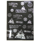 Блокнот А5 44л. Лидер черные страницы 25368