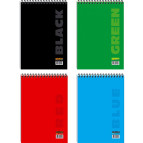 Блокнот А4 60л Офорт Color спираль сверху ВА4460-001