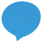 Бумага для заметок с липким слоем 70*70 50л. фраза Axent 2443-03A