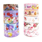 Декоративный скотч Decor 15мм*5м орнамент, в ассортименте YD-15*5