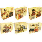 Пакет подарочный бумажный Sultani 26,5*34*11,5см ST-3009 Медвежата