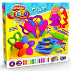 Масса для лепки DankoToys MasterDo 12 цв. по 20 гр. + аксессуары Пазлы TMD-11-02