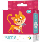 Пазлы dodo 16 элементов Котенок 21*21см 300112