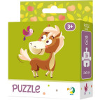 Пазлы dodo 16 элементов Лошадка 21*21см 300114